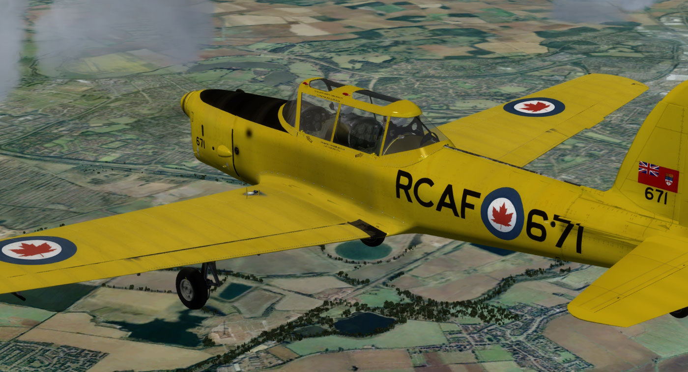 DHC-1 Chipmunk WG for FSX free fsx dhc-1 chipmunk download