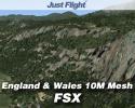 VFR Real Scenery: England & Wales 10M Mesh for FSX