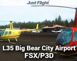 L35 Big Bear City Airport Scenery