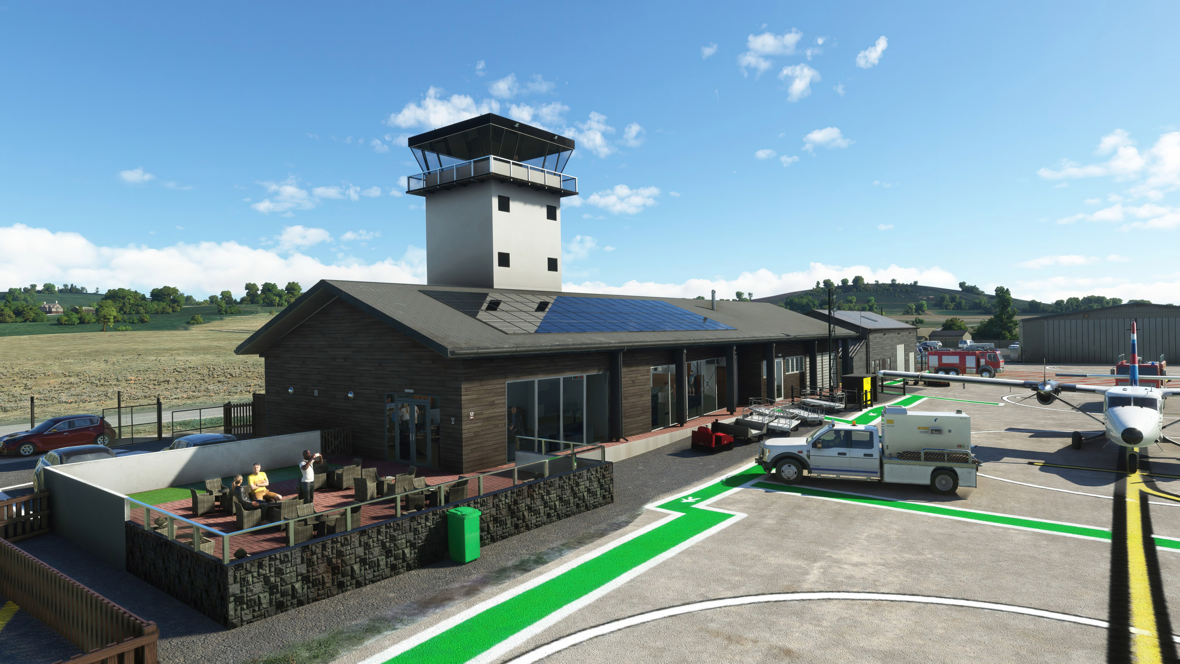 Land's End Airfield (EGHC) Scenery for MSFS by Aerosoft