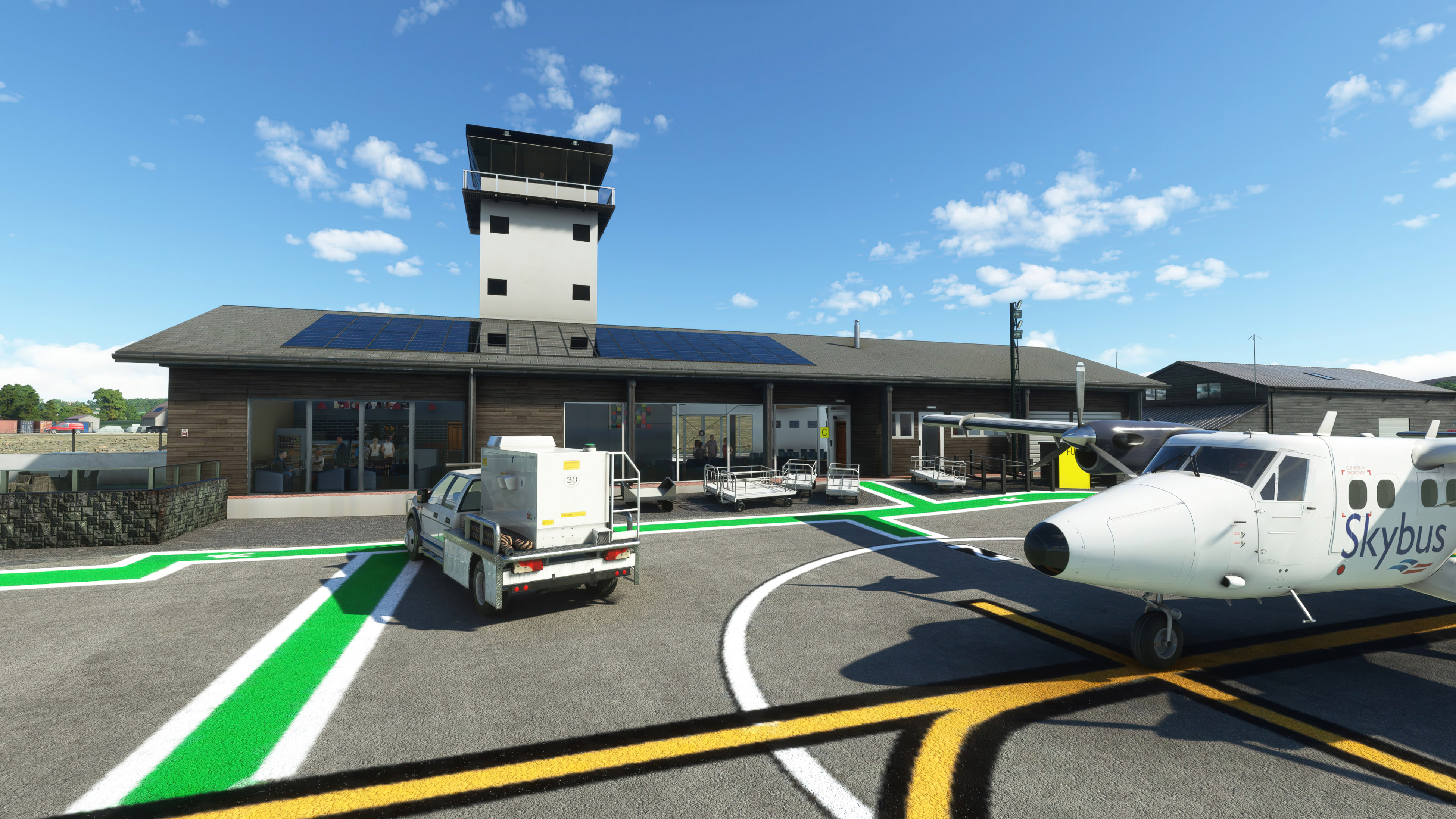 Land's End Airfield (EGHC) Scenery for MSFS by Aerosoft