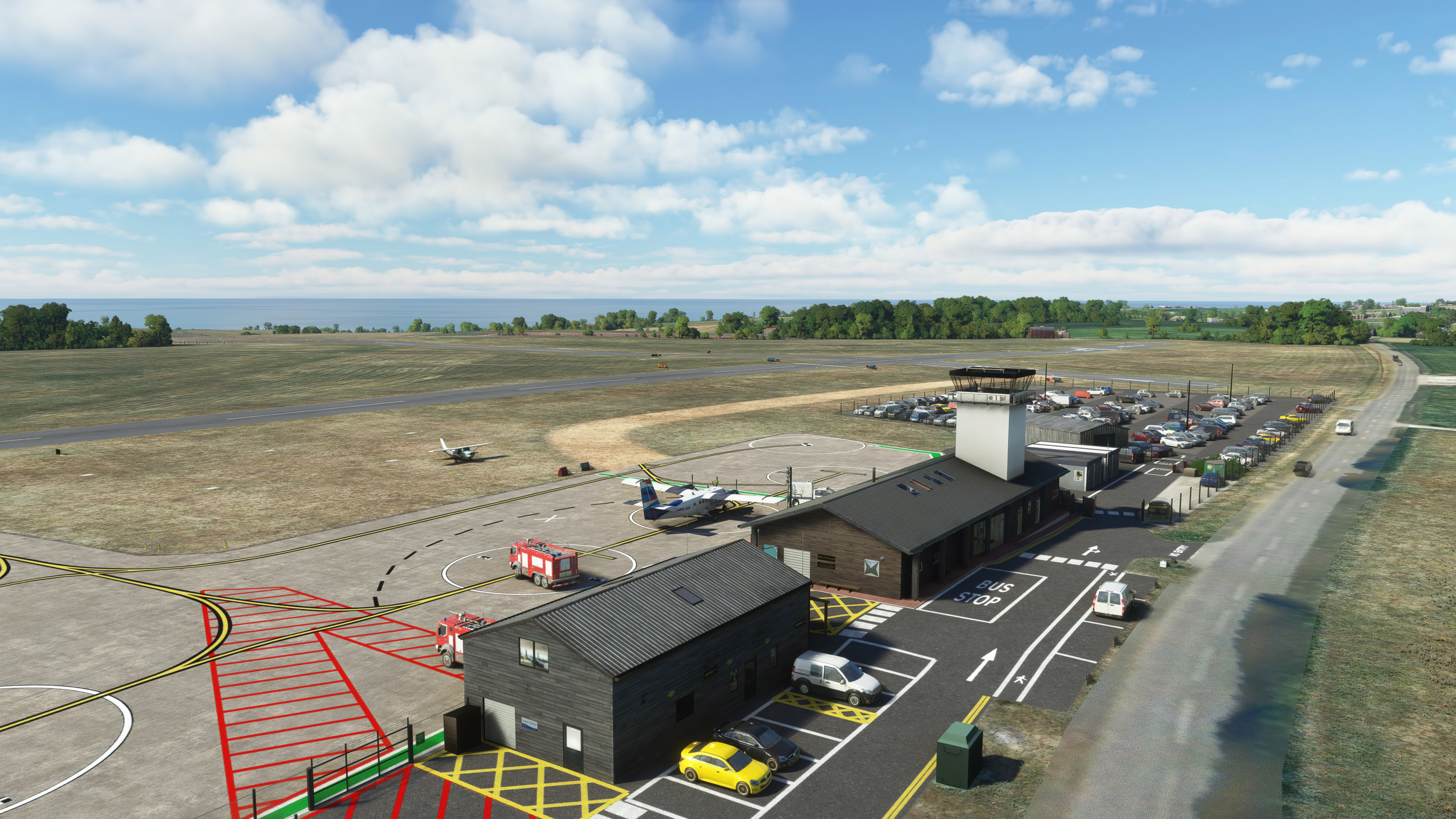 Land's End Airfield (EGHC) Scenery for MSFS by Aerosoft