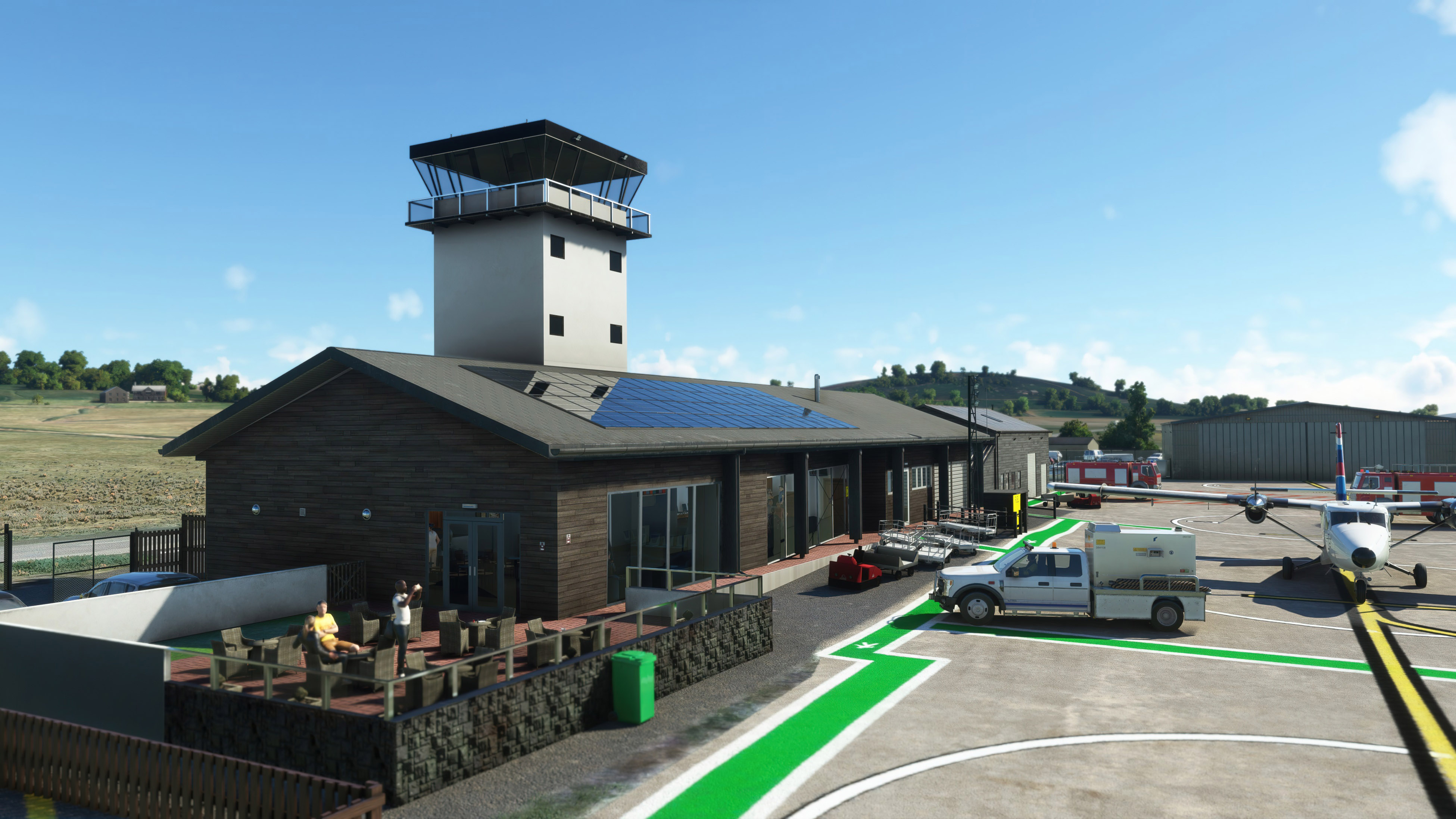 Land's End Airfield (EGHC) Scenery for MSFS by Aerosoft