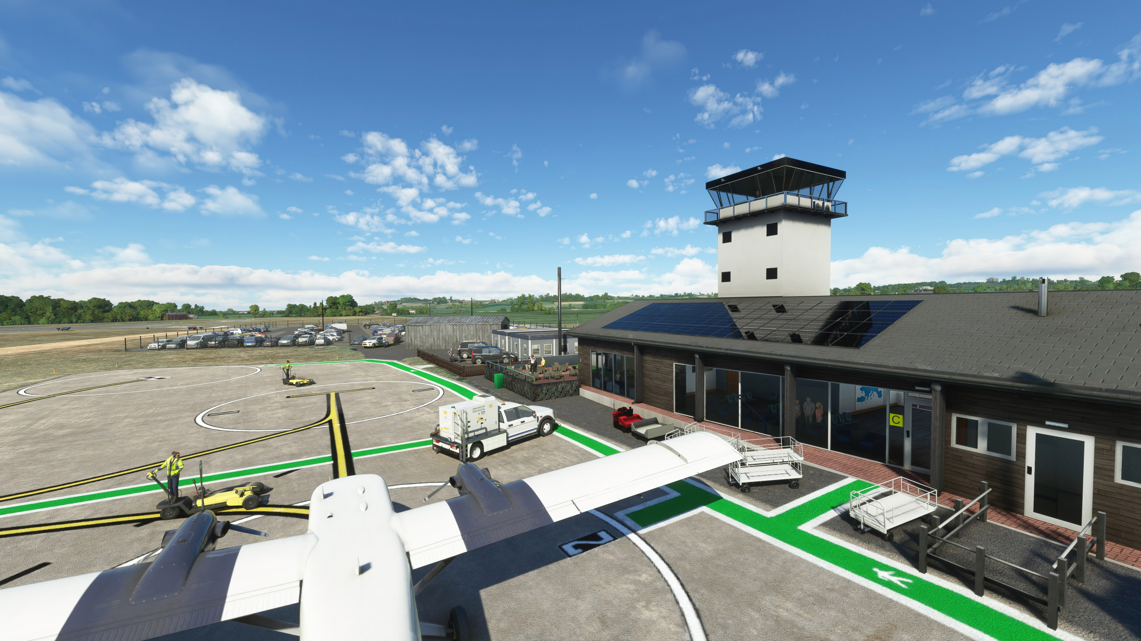 Land's End Airfield (EGHC) Scenery for MSFS by Aerosoft