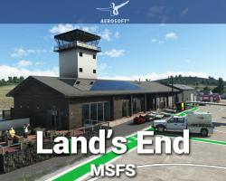 Land's End Airfield (EGHC) Scenery