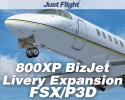 800XP BizJet Livery Expansion Pack for FSX/P3D