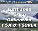 Airbus Collection with Lufthansa Repaints for FSX & FS2004