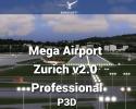 Mega Airport Zurich v2.0 Professional Scenery for P3D