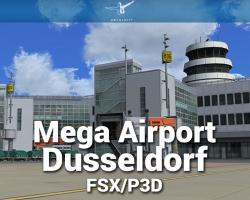 Mega Airport Dusseldorf Scenery