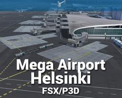 Mega Airport Helsinki Scenery