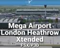 Mega Airport London-Heathrow Xtended Scenery for FSX/P3D