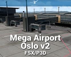 Mega Airport Oslo V2.0 Scenery