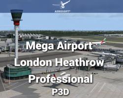 Mega Airport London Heathrow Professional Scenery for P3D