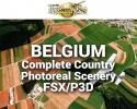 MegaSceneryEarth Belgium Complete Country Photoreal Scenery for FSX/P3D