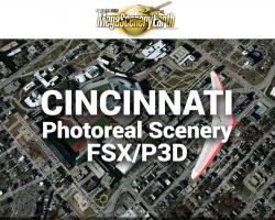 Cincinnati Photoreal Scenery Ultra-Res Cities