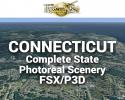 MegaSceneryEarth Connecticut Complete State Photoreal Scenery for FSX/P3D