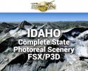 MegaSceneryEarth Idaho Complete State Photoreal Scenery for FSX/P3D