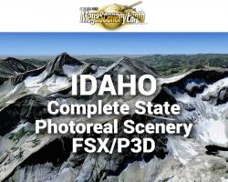 MegaSceneryEarth Idaho Complete State Photoreal Scenery