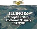 MegaSceneryEarth Illinois Complete State Photoreal Scenery for FSX/P3D