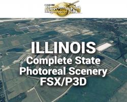 MegaSceneryEarth Illinois Complete State Photoreal Scenery