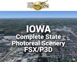 MegaSceneryEarth Iowa Complete State Photoreal Scenery