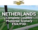 MegaSceneryEarth The Netherlands Complete Country Photoreal Scenery for FSX/P3D
