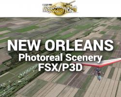 New Orleans Photoreal Scenery Ultra-Res Cities