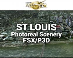 St Louis Photoreal Scenery Ultra-Res Cities