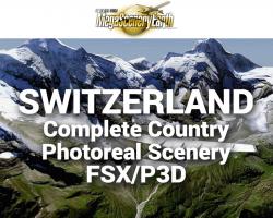 MegaSceneryEarth Switzerland Complete Country Photoreal Scenery