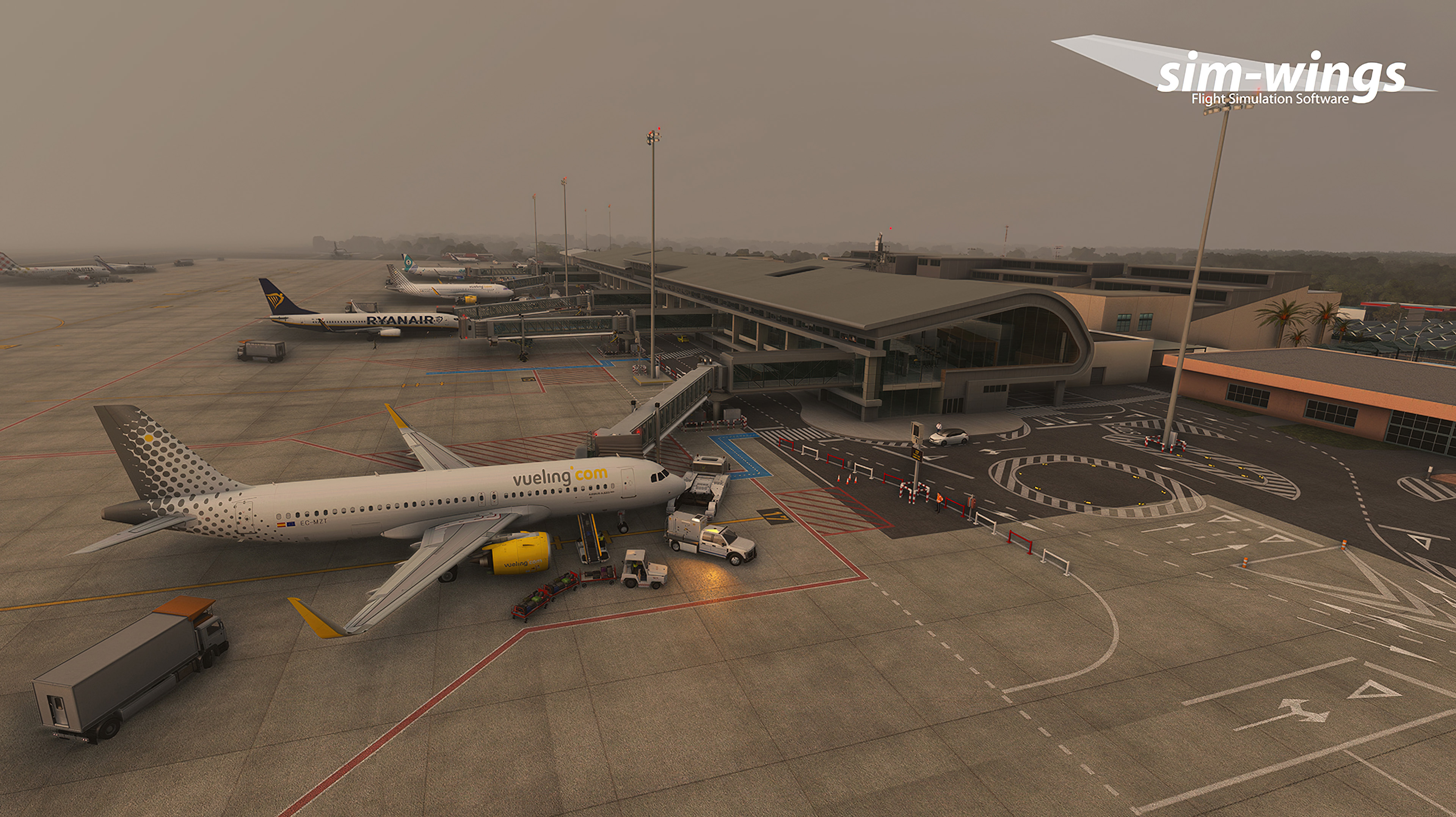 Menorca Airport (LEMH) Scenery for MSFS (sim-wings) by Aerosoft 