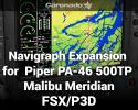 Navigraph Expansion for Piper PA-46 500TP Malibu Meridian for FSX/P3D