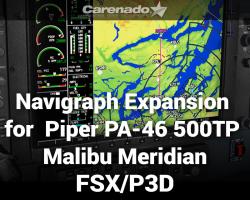 Navigraph Expansion for Piper PA-46 500TP Malibu Meridian