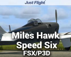 Aeroplane Heaven Miles Hawk Speed Six for FSX/P3D Aeroplane Heaven Miles Hawk Speed Six for FSX/P3D