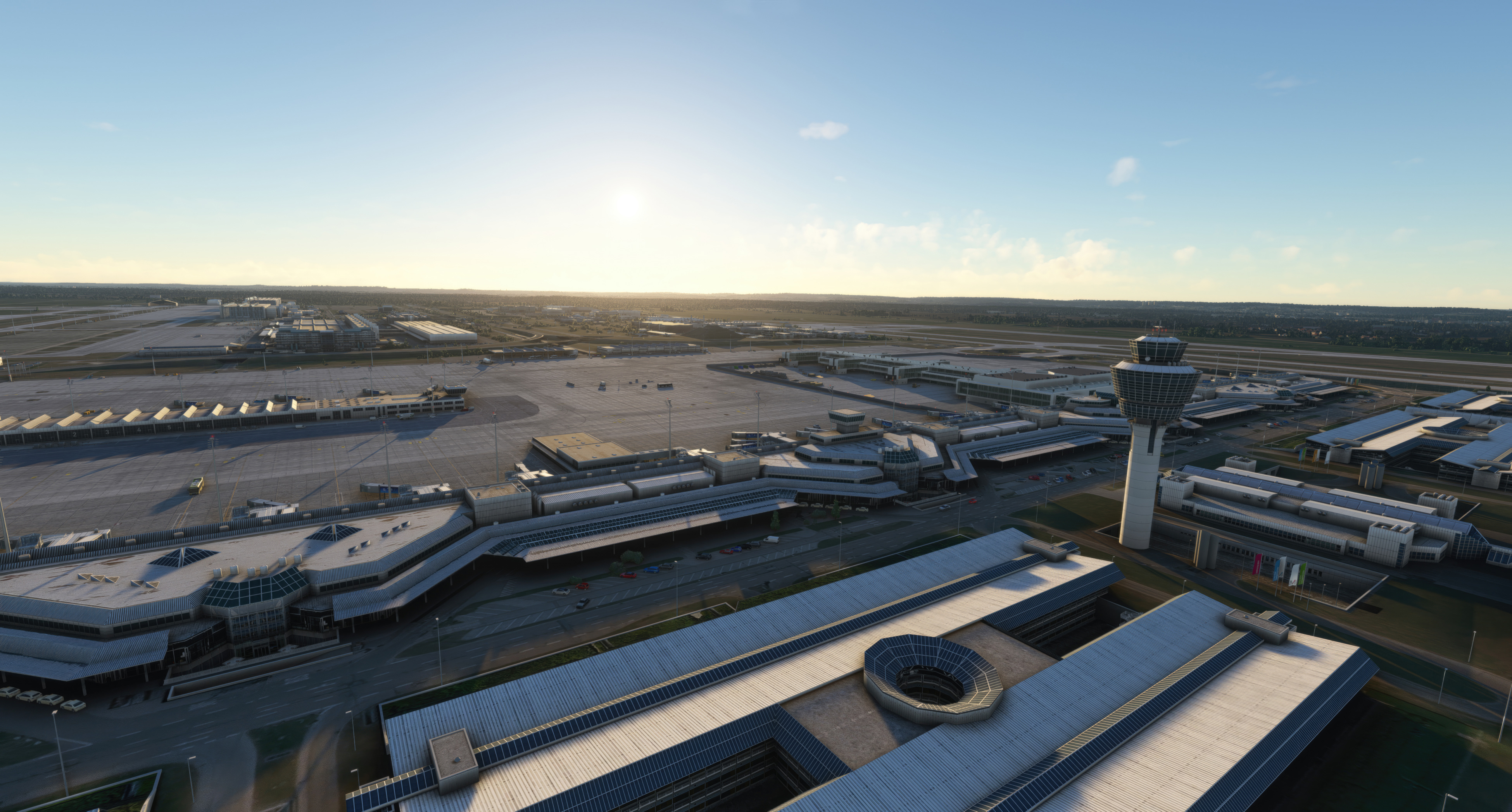 Munich Airport (EDDM) Scenery v2 for MSFS by Aerosoft