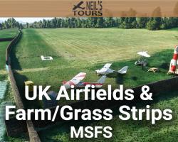 UK Airfields & Farm/Grass Strips Scenery Mega Pack