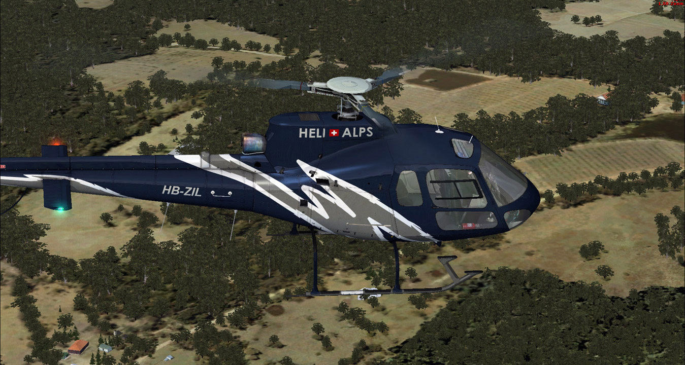 Aerospatiale AS350 Ecureuil for FSX/P3D by Nemeth Designs