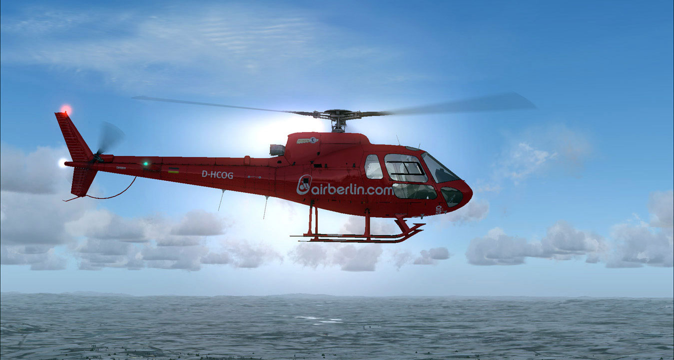 Aerospatiale AS350 Ecureuil for FSX/P3D by Nemeth Designs