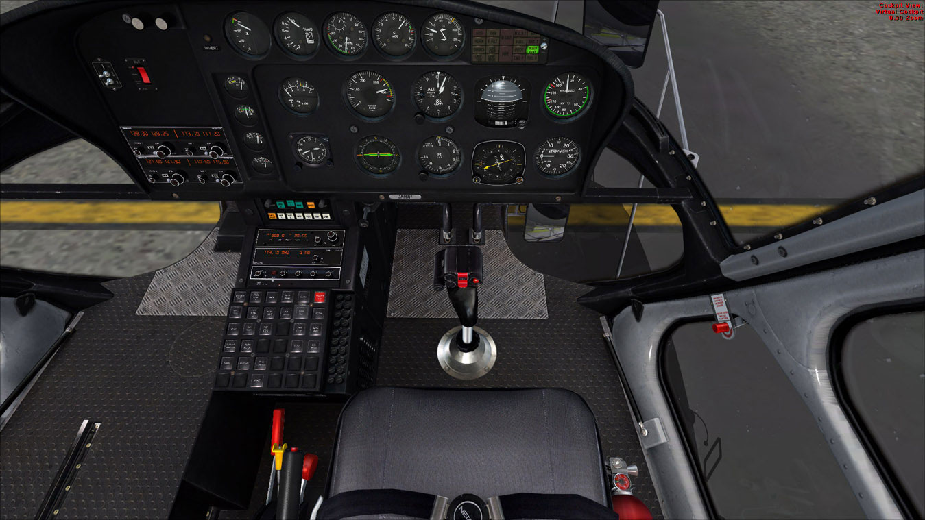 Aerospatiale AS350 Ecureuil for FSX/P3D by Nemeth Designs