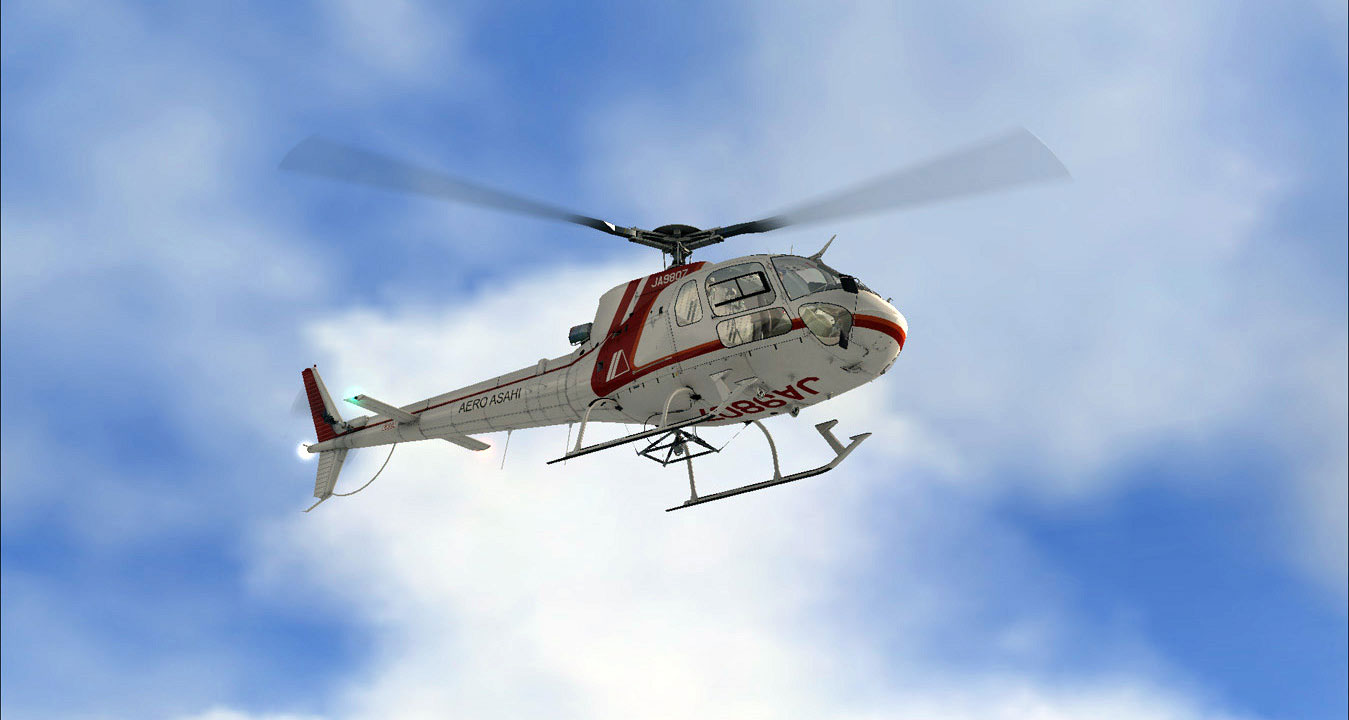 Aerospatiale AS350 Ecureuil for FSX/P3D by Nemeth Designs