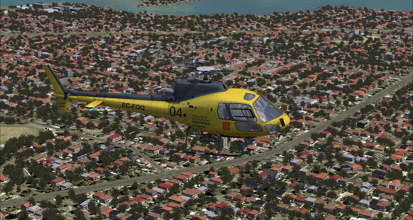 Aerospatiale AS350 Ecureuil for FSX/P3D by Nemeth Designs