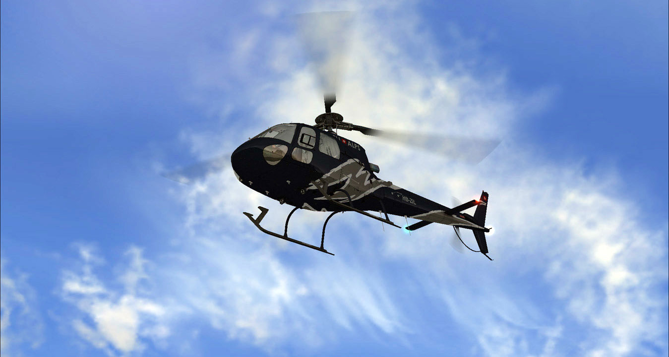 Aerospatiale AS350 Ecureuil for FSX/P3D by Nemeth Designs