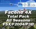 FScene 4X Total Pack (All Seasons) for FSX/FS2004/P3D FScene 4X Total Pack (All Seasons) for FSX/FS2004/P3D