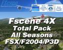 FScene 4X Total Pack (All Seasons) for FSX/FS2004/P3D