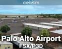 Palo Alto Airport (KPAO) California Scenery for FSX/P3D