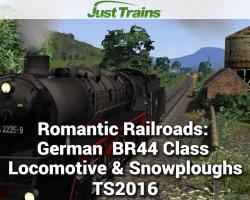 Romantic Railroads: German BR44 Class Locomotive & Snowploughs for TS2016