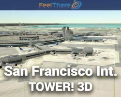 San Francisco International (KSFO) Expansion for Tower! 3D