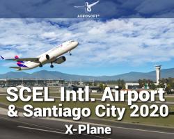 SCEL Intl. Airport & Santiago City 2020
