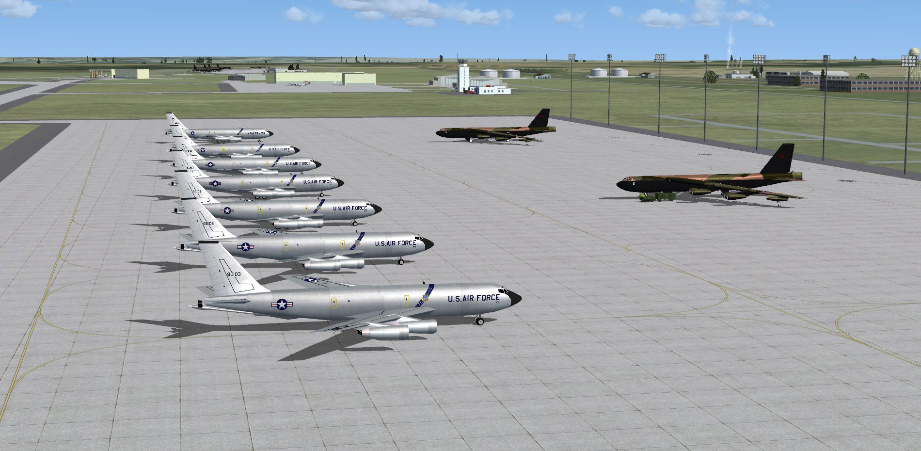 Glasgow AFB Scenery for FSX/P3D by Team SDB