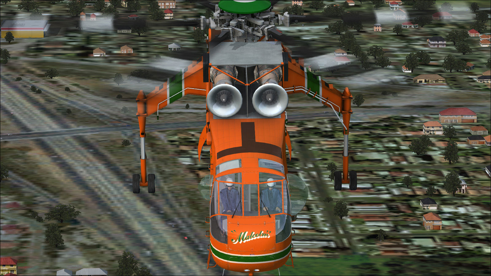 Sikorsky Ch 54a Tarhe And Erickson S 64e Aircrane Skycrane For Fsxp3d 