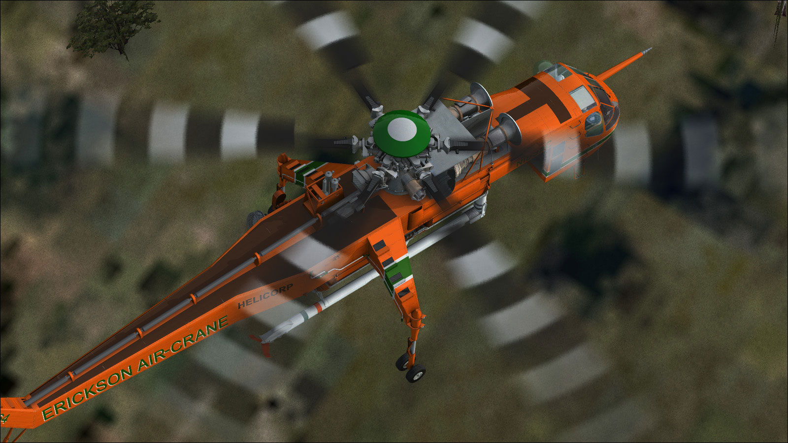 Sikorsky Ch 54a Tarhe And Erickson S 64e Aircrane Skycrane For Fsxp3d 